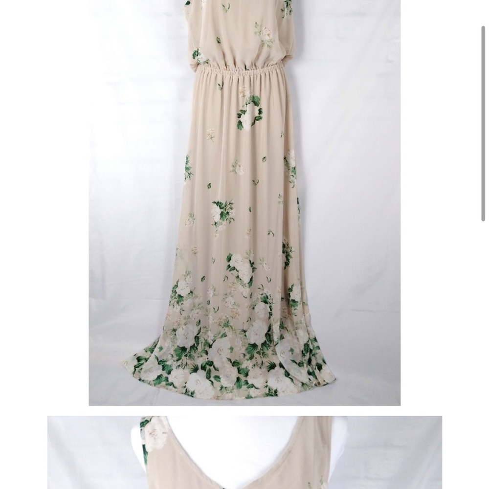 Show Me Your Mumu Bouquet Toss Maxi Dress XL